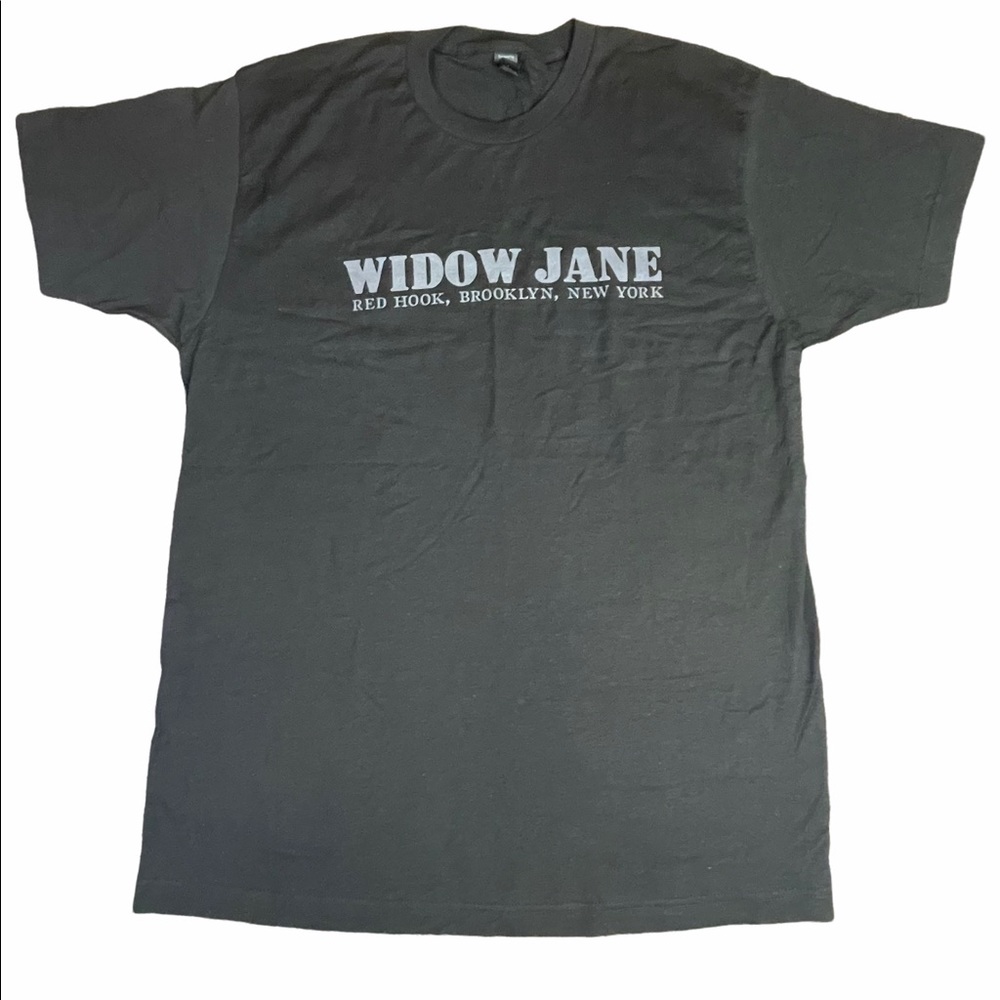 WIDOW JANE Red Hook, Brooklynn, New York Cotton Tee with Short Sleeves